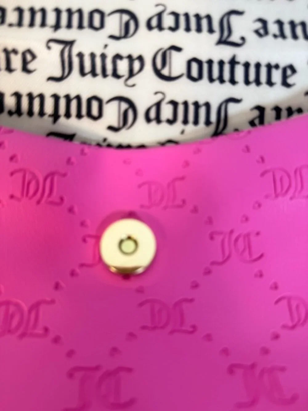 NWT Juicy Couture Pink Mini Wristlet